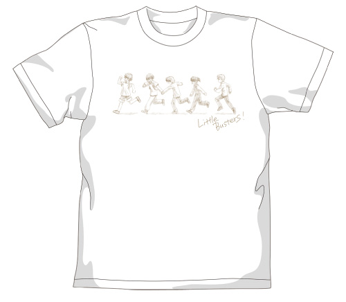 リトルバスターズTシャツ [リトルバスターズ！] | 二次元キャラクター