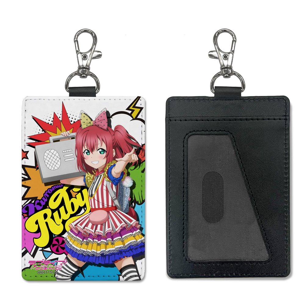 描き下ろし 津島善子 パスケース（ナスカン付き）ソロコンサートver