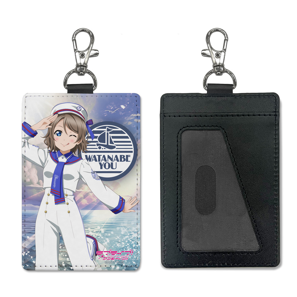 描き下ろし 小原鞠莉 パスケース（ナスカン付き）ソロコンサートver