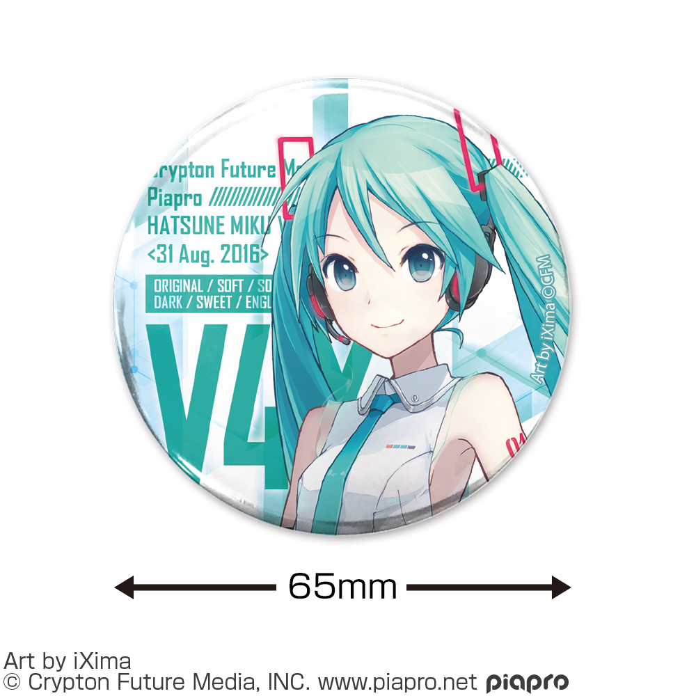 初音ミク ココラボ ラスカル 赤倉 缶バッジ 初音ミク×ラスカル2020 冬