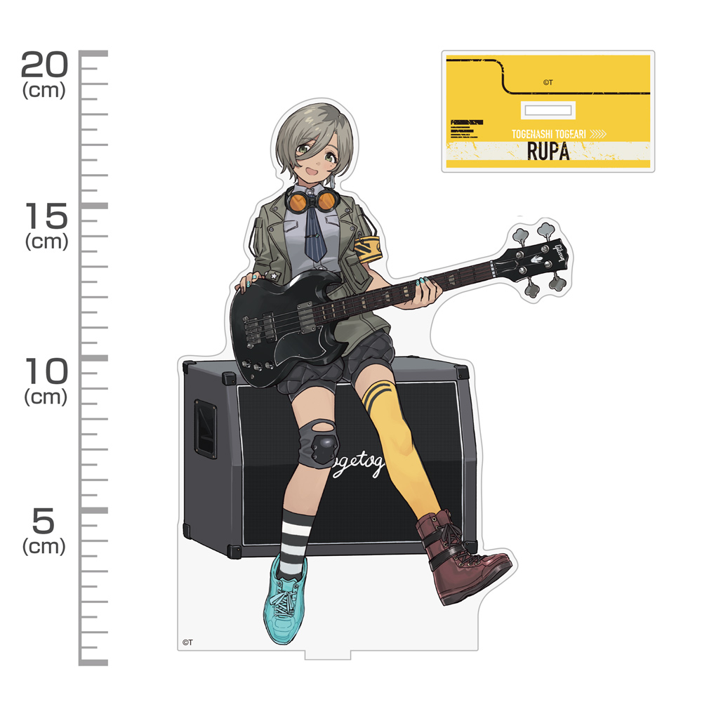 描き下ろし ルパ アクリルスタンド（大） アー写Ver. [ガールズバンド