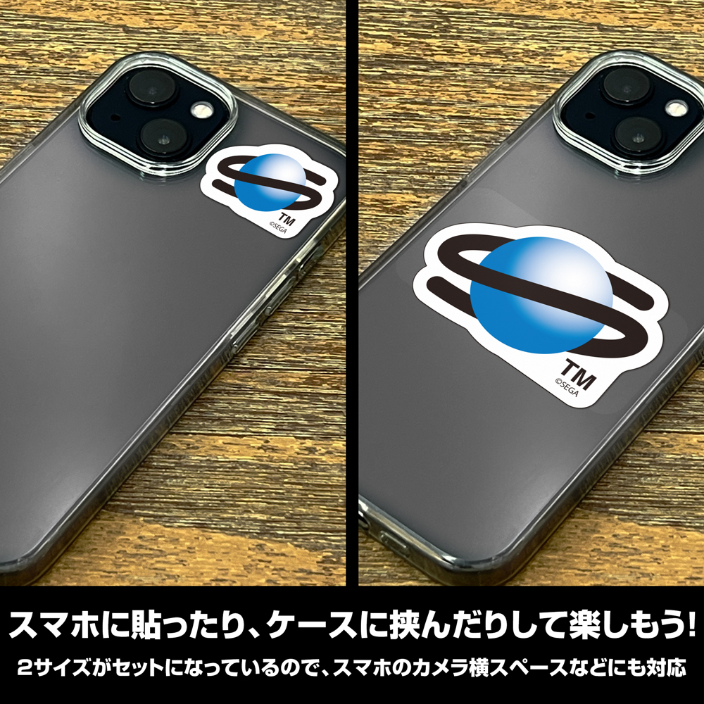 セガサターン ロゴ ミニステッカーセット [セガサターン