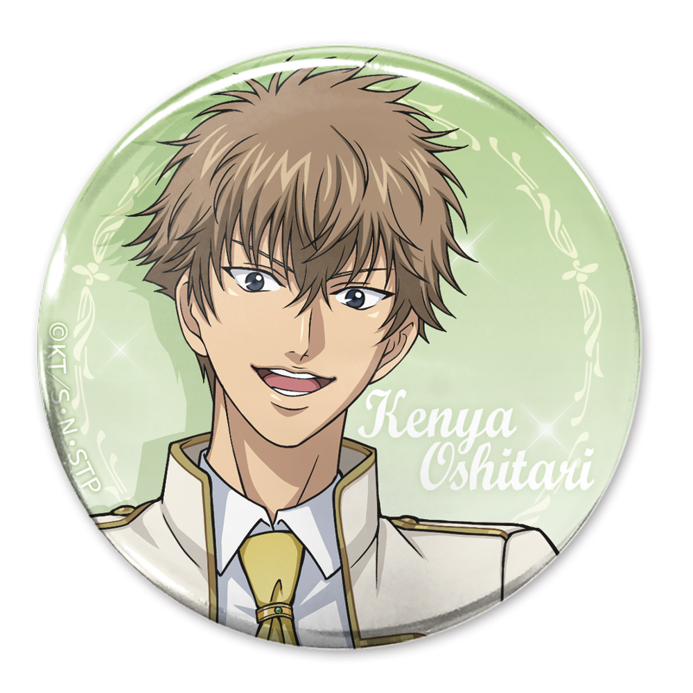 描き下ろし 忍足謙也 65mm缶バッジ [新テニスの王子様] | キャラクター