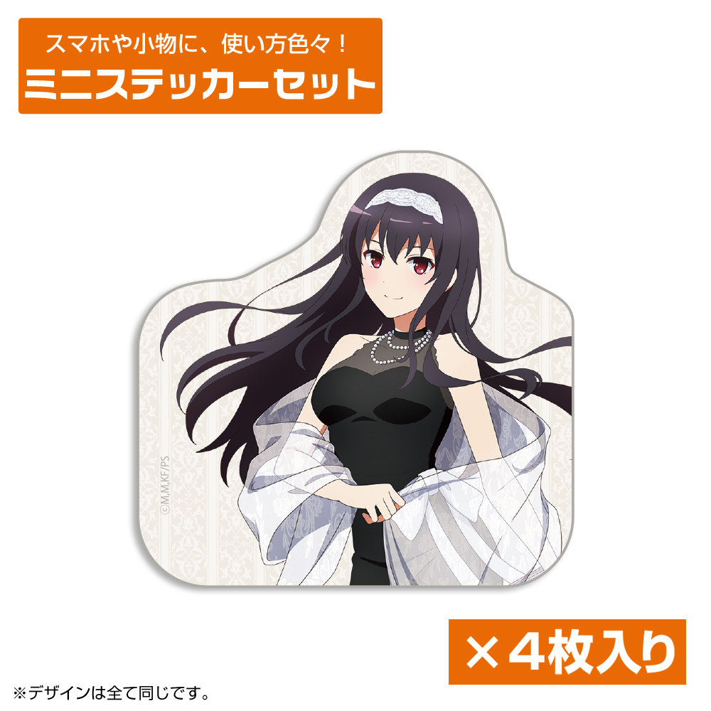 描き下ろし 恵・英梨々・詩羽 A4キャラファイングラフ Blooming dress