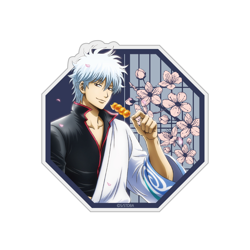 描き下ろし 坂田銀時 アクリルマグネット 小窓から覗く景色Ver. [銀魂