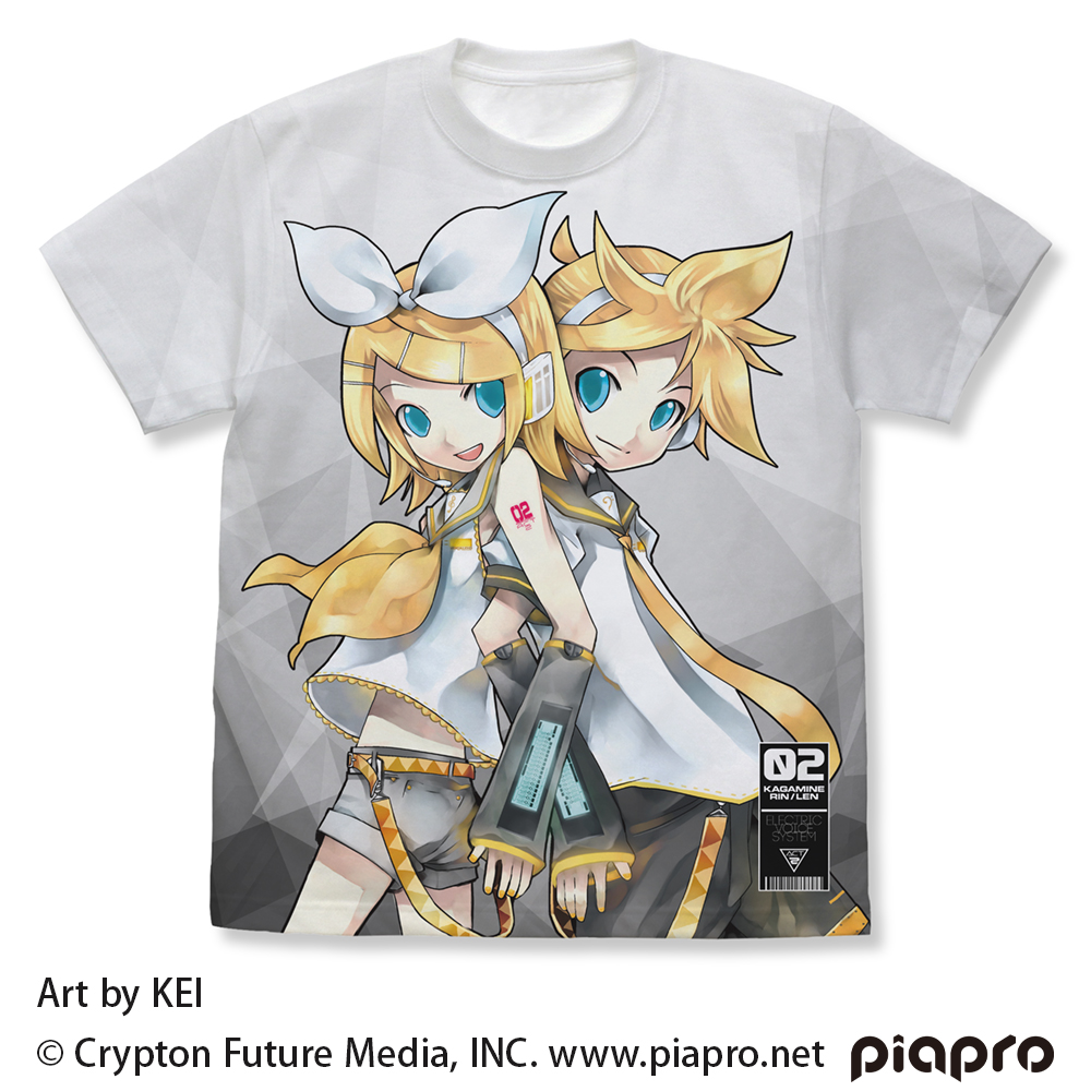 鏡音リン・レン フルグラフィックTシャツ [鏡音リン・レン