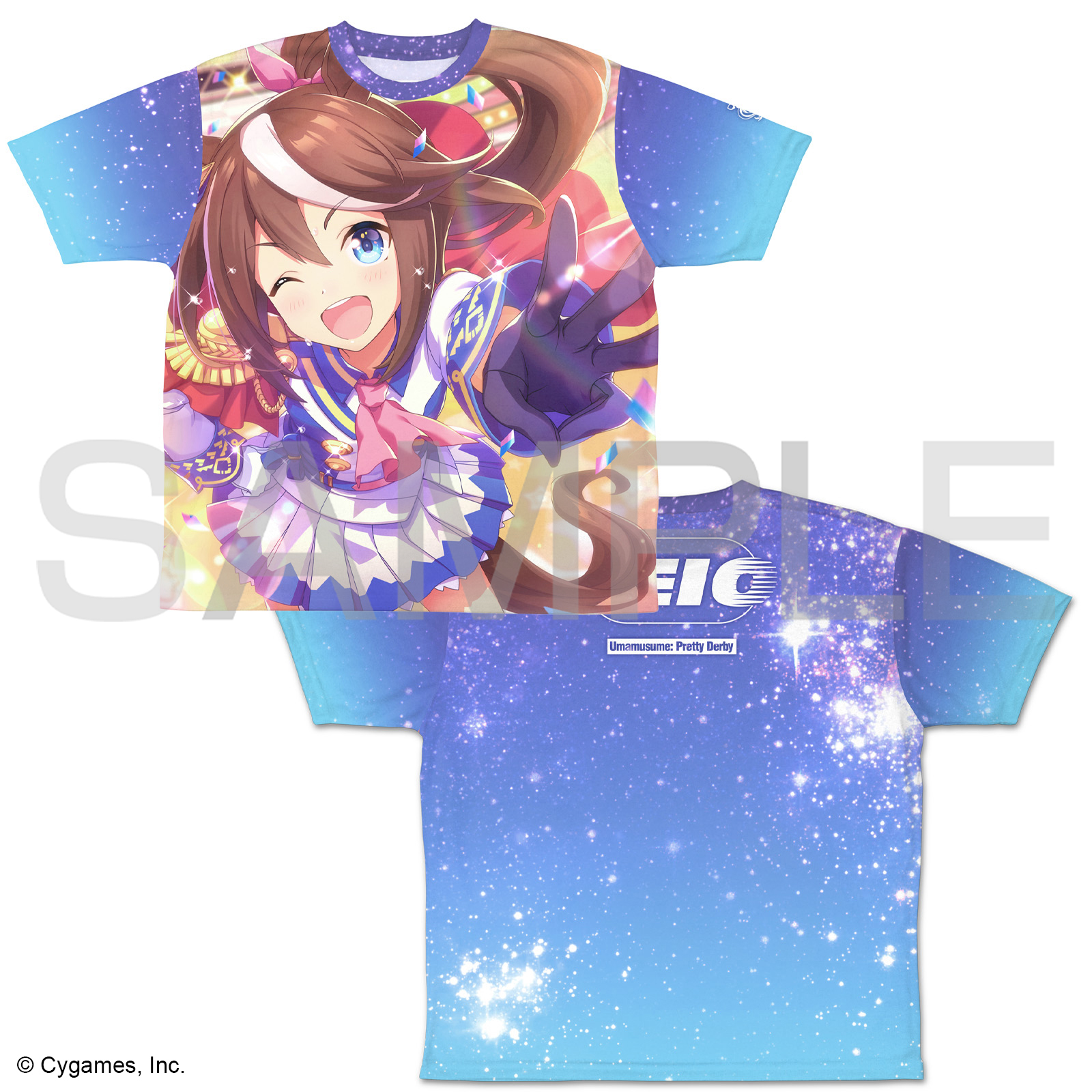 アグネスタキオン 両面フルグラフィックTシャツ [ウマ娘 プリティー