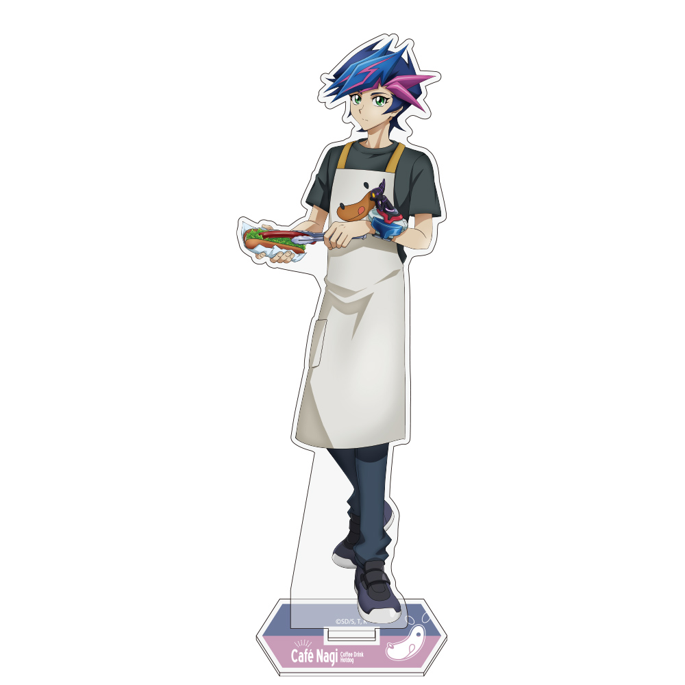 ☆限定☆描き下ろし 藤木遊作＆Ai アクリルスタンド（大） Cafè Nagi