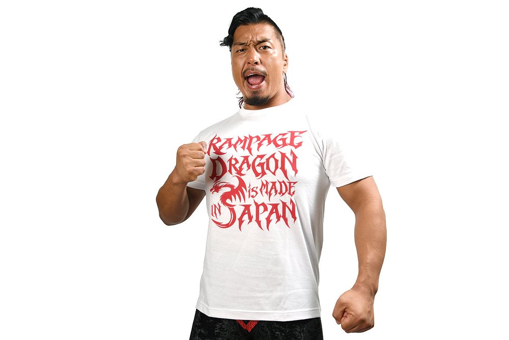 鷹木信悟「MADE IN JAPAN」Tシャツ [新日本プロレスリング] | 公式