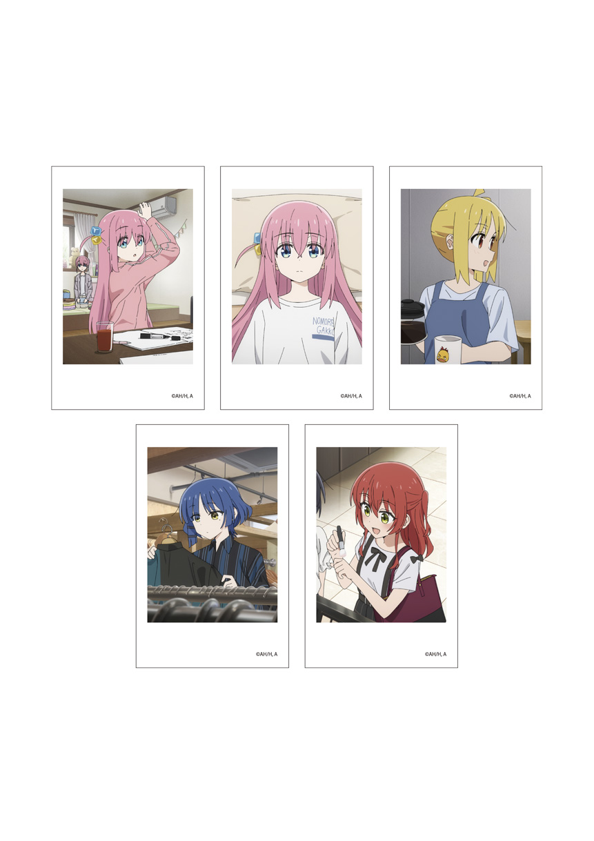 ぼっち・ざ・ろっく！ チェキ風ブロマイドセット【オフの日】 [ぼっち