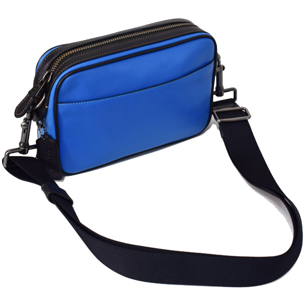 COACH】コーチ メンズ スムースレザー グラハム クロスボディー 2way