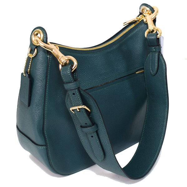 COACH】コーチ ペブルレザー ジェス ホーボー ワンハンドル ショルダー