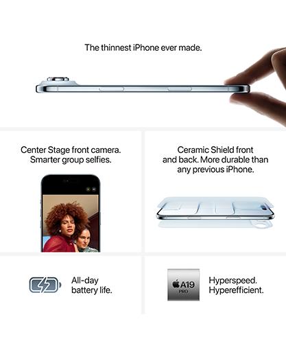 iPhone Air 256GB Space Black | Cellcom