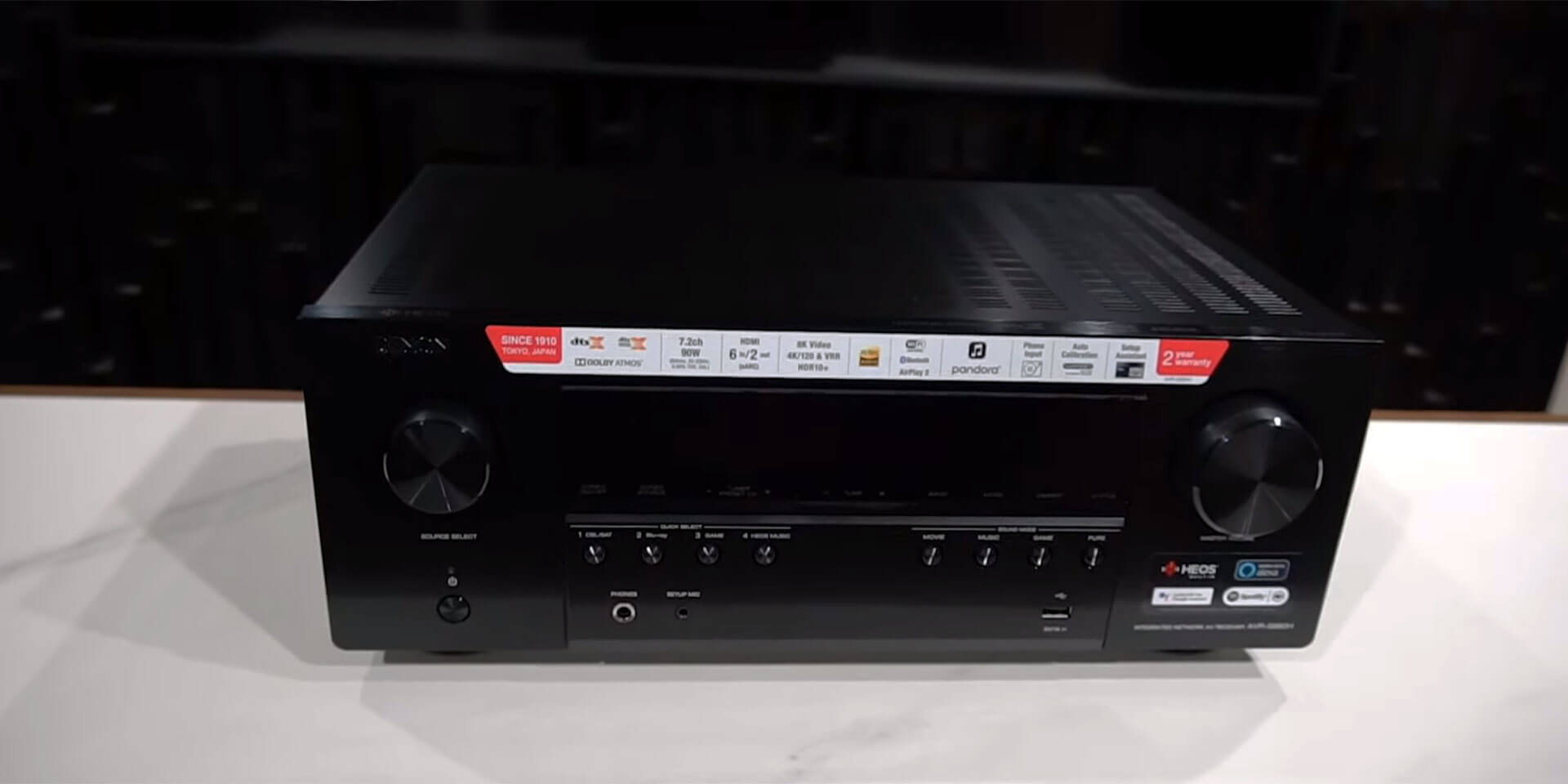 Denon AVR-S960H AV Receiver Review