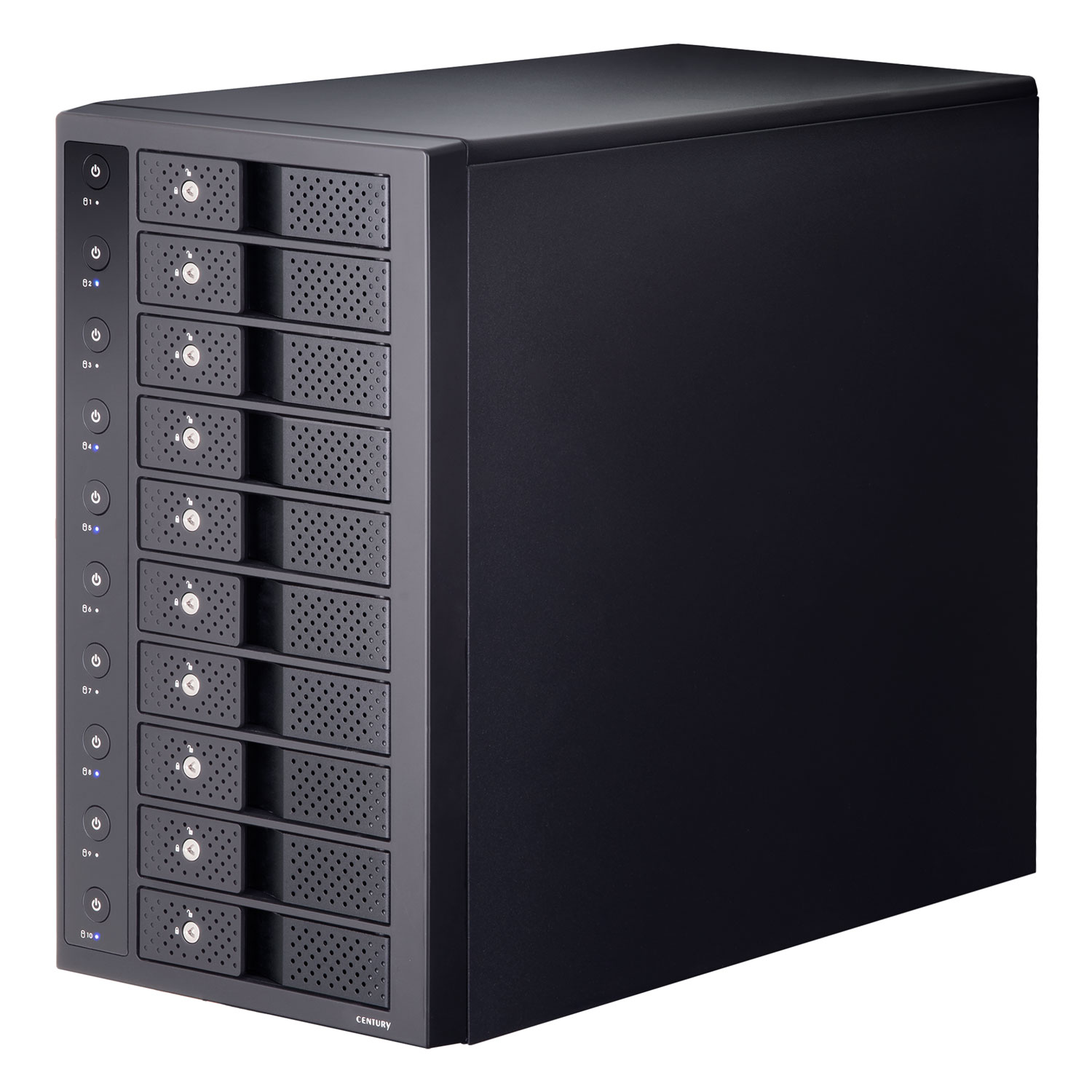 裸族のスカイタワー 10Bay USB10G IS (CRST1035U32CIS2