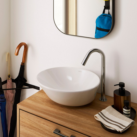 VR7421｜手洗器｜美しいデザインの洗面ボウルならセラトレーディング