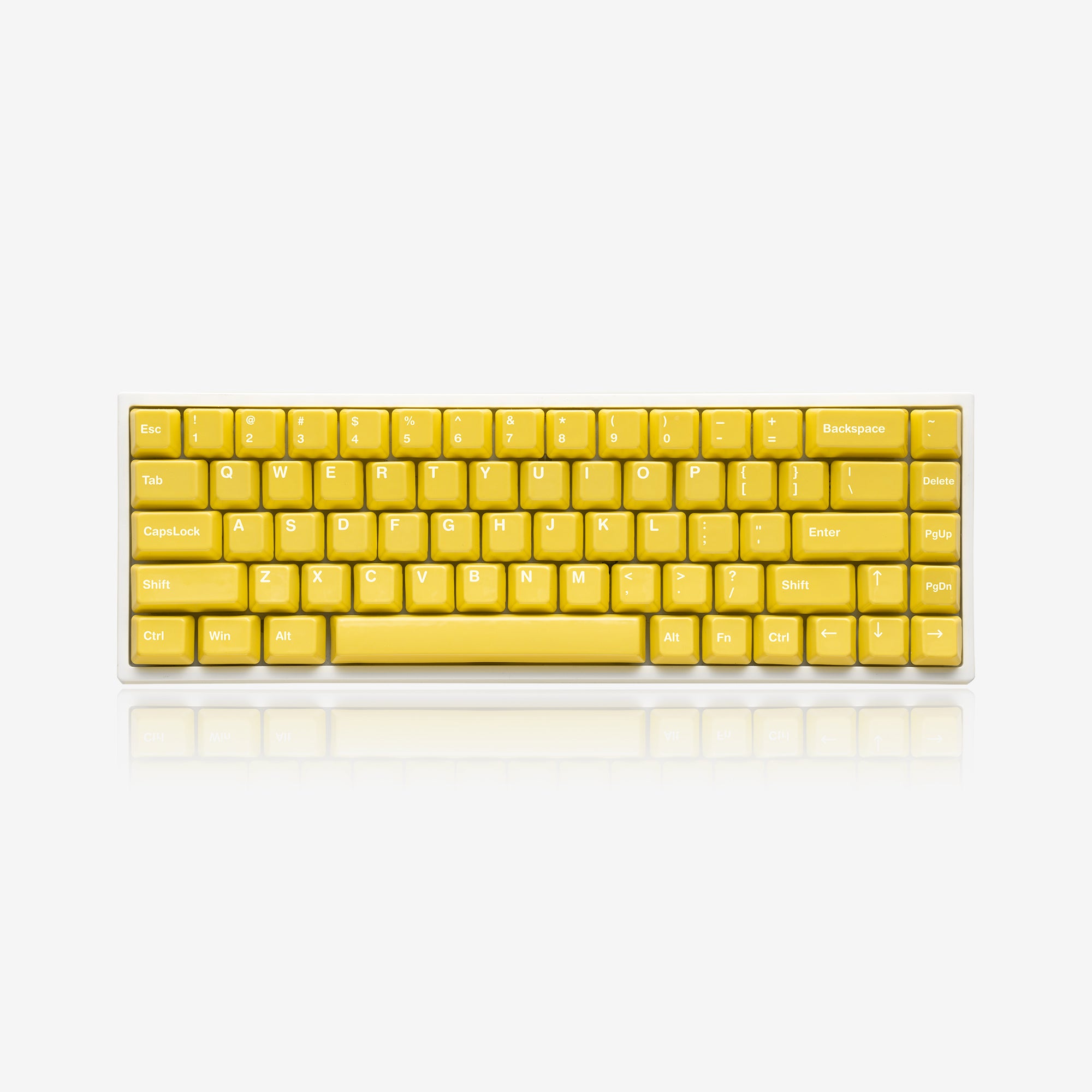114-Key Yellow Keycaps | CeraKey