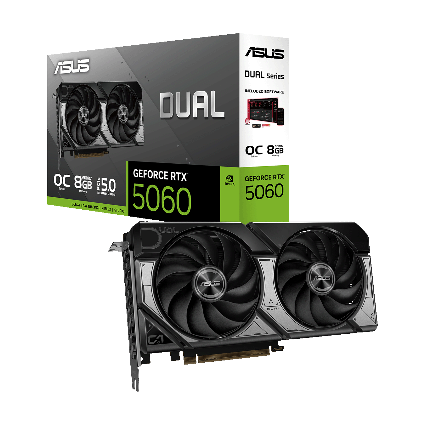 DUAL-RTX5060-O8G | DUAL-RTX5060-O8G | ASUS(エイスース) NVIDIA