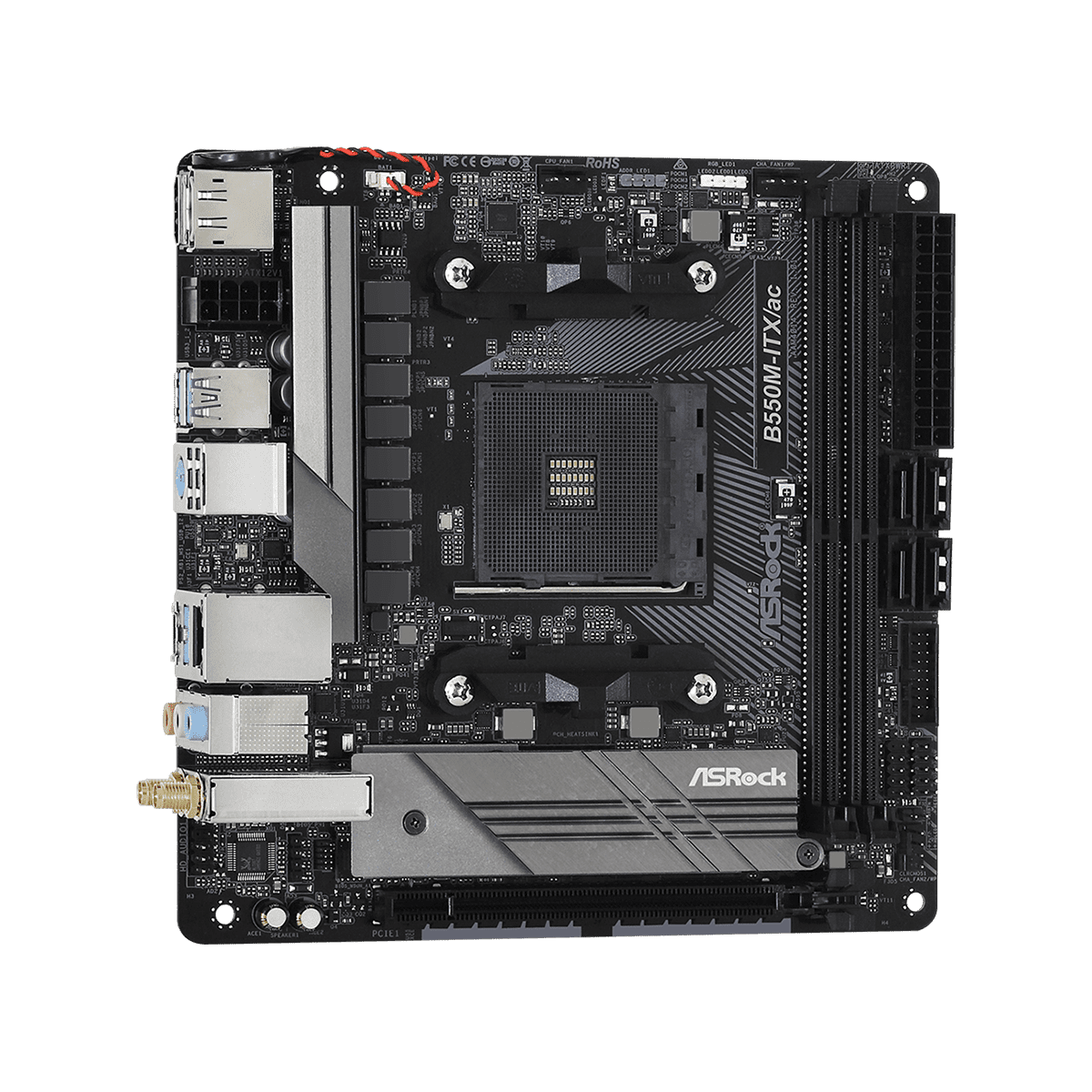 B550M-ITX/ac | ASRock(アスロック) Socket AM4 AMD B550 Mini-ITX