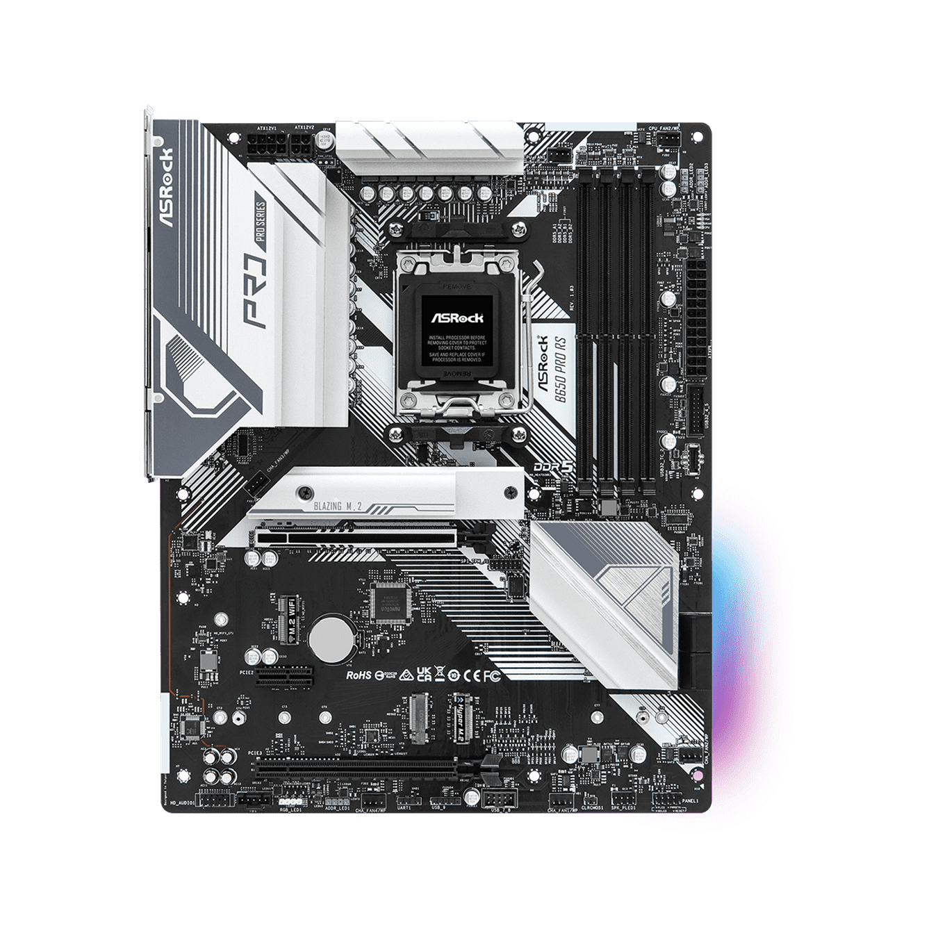 B650 Pro RS | ASRock(アスロック) Socket AM5 AMD B650 ATX