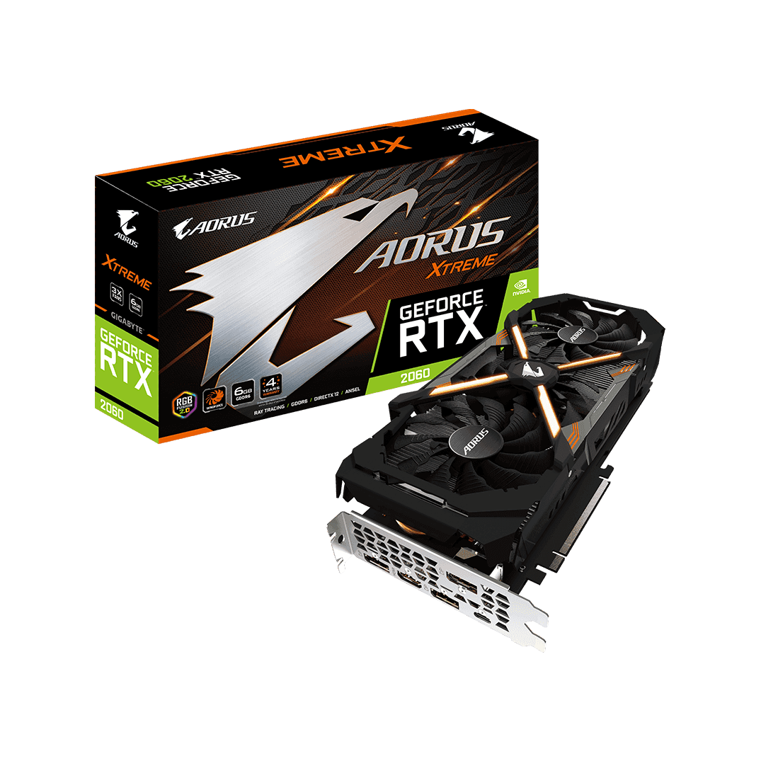 GV-N2060AORUS X-6GC | GIGABYTE NVIDIA GEFORCE RTX 2060 搭載