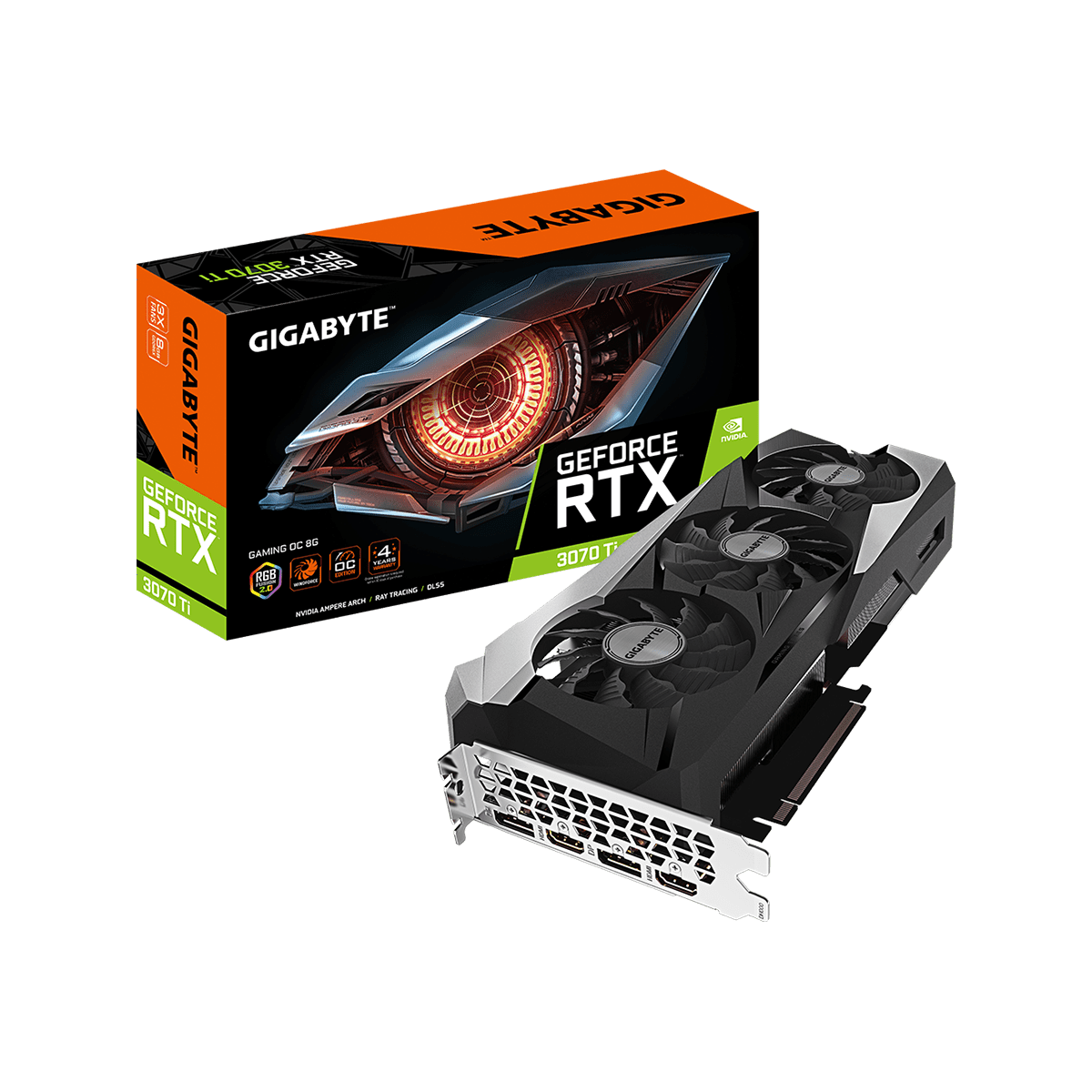 GV-N307TGAMING OC-8GD | GIGABYTE NVIDIA GEFORCE RTX 3070 Ti 搭載
