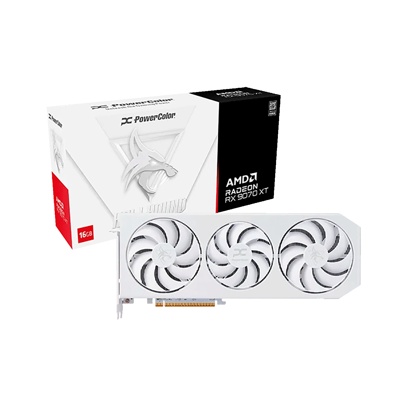 RX9070XT 16G-L/OC/WHITE | RX9070XT 16G-L/OC/WHITE | PowerColor