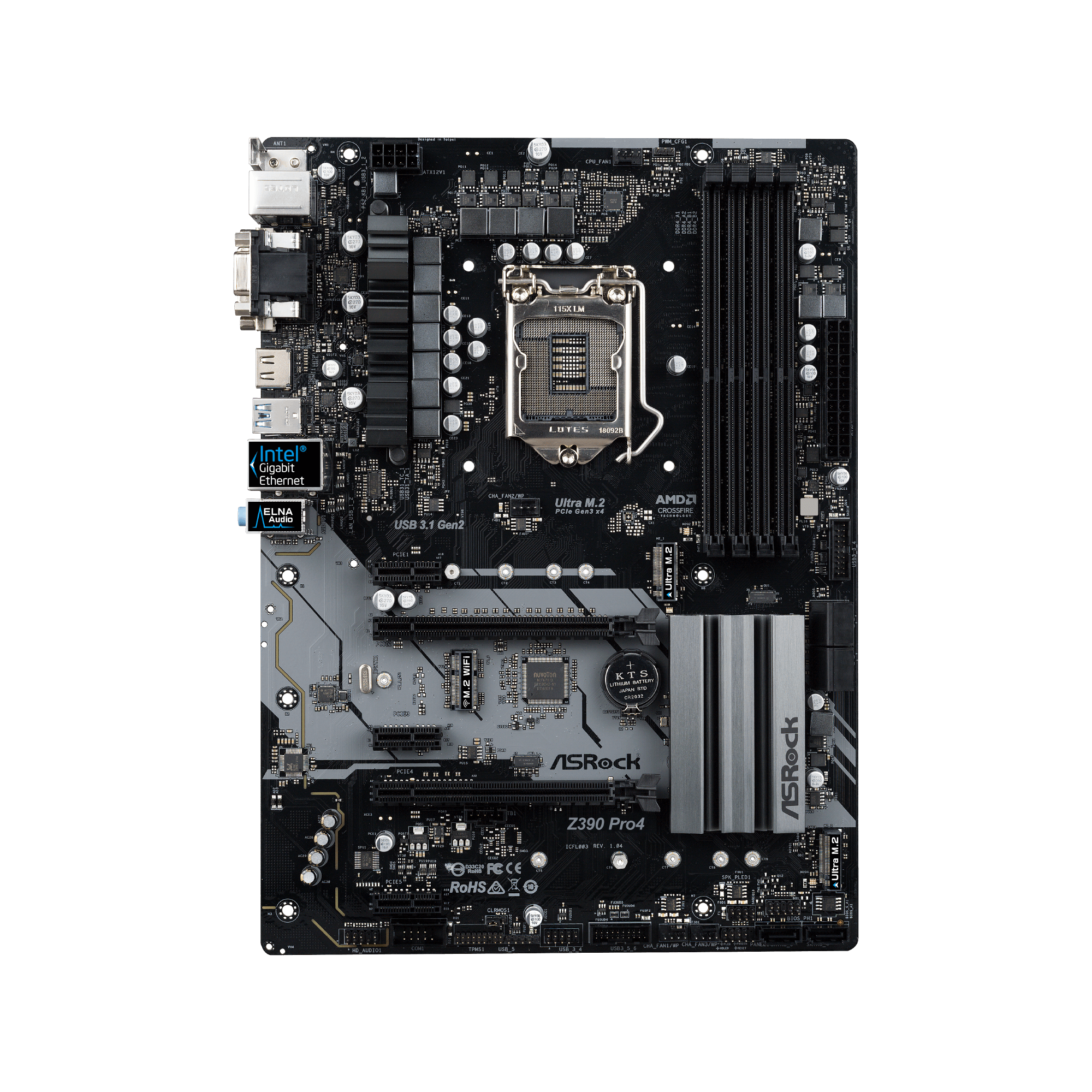 Z390 Pro4 | ASRock(アスロック) LGA1151 Intel Z390 ATX マザーボード