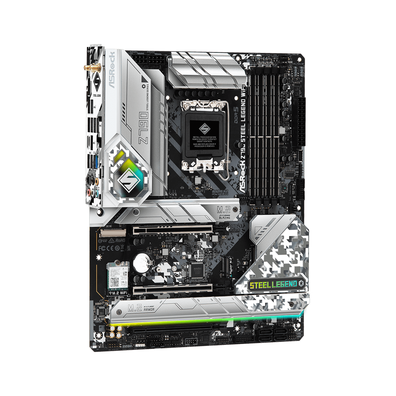 Z790 Steel Legend WiFi | ASRock(アスロック) LGA1700 Intel® Z790