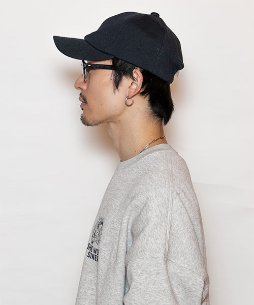 VICTIM x CA4LA VINTAGE EFFECT CAP(ONESIZE NAVY): キャップ帽子通販