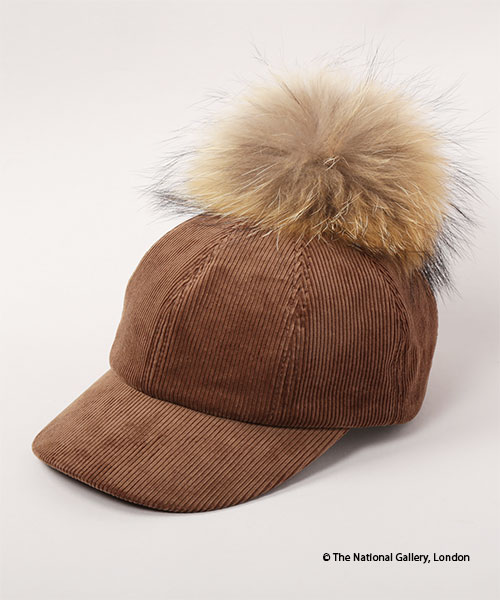 THE NATIONAL GALLERY LONDON x CA4LA 8P JOKEY CAP(ONESIZE BROWN