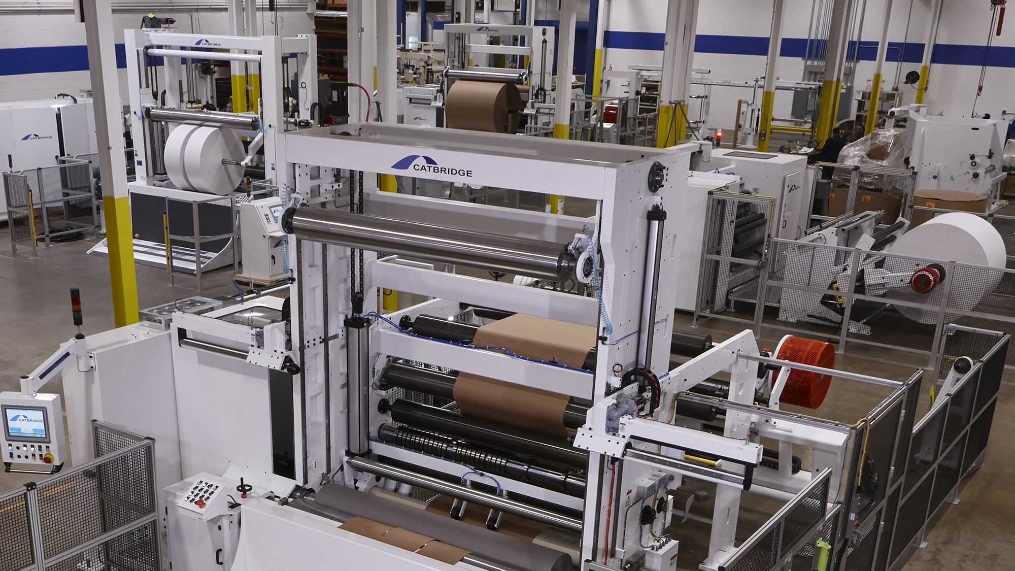 Multiple Surface Winders in Production at Catbridge Machinery's NJ