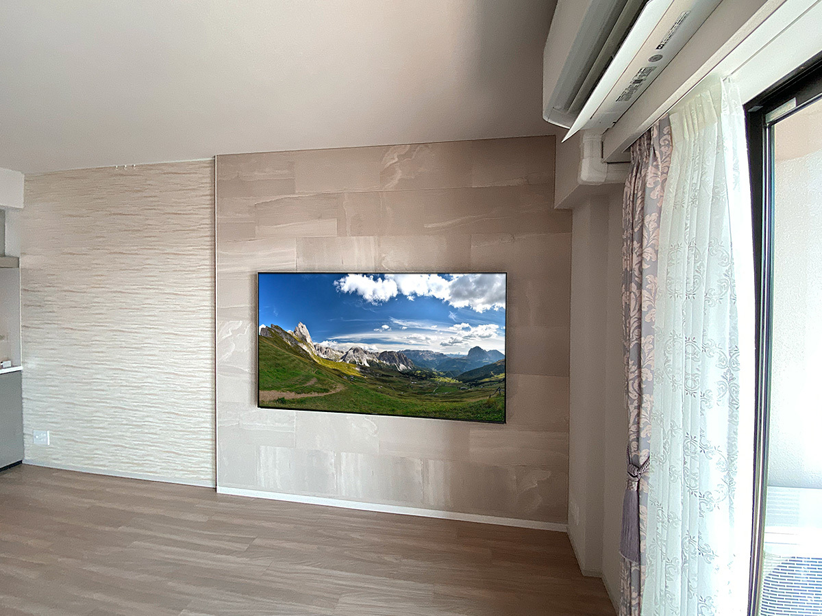 ソニー ブラビア X95Jシリーズ XRJ-75X95J 壁掛けテレビ専門店が