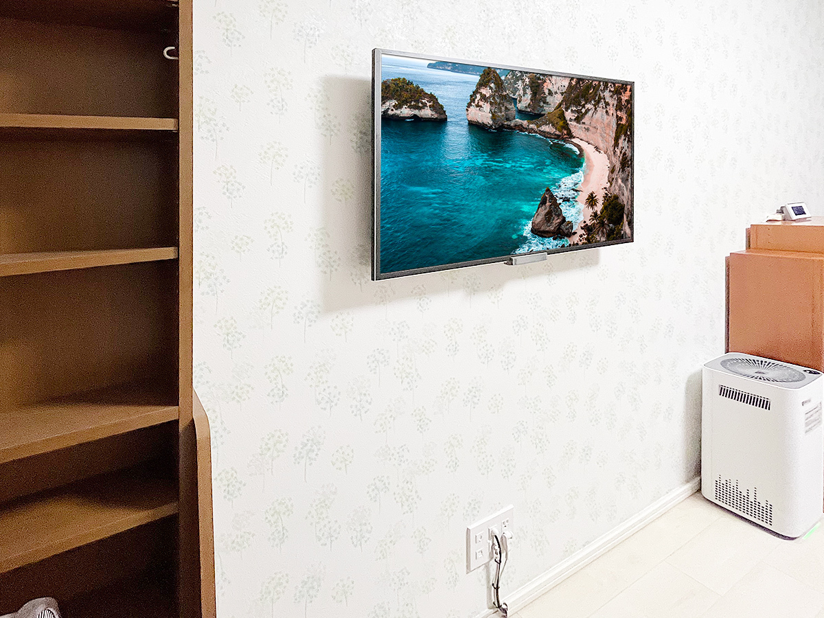 東京都目黒区で寝室にソニーブラビア40インチ液晶テレビ（KDL-40W920A