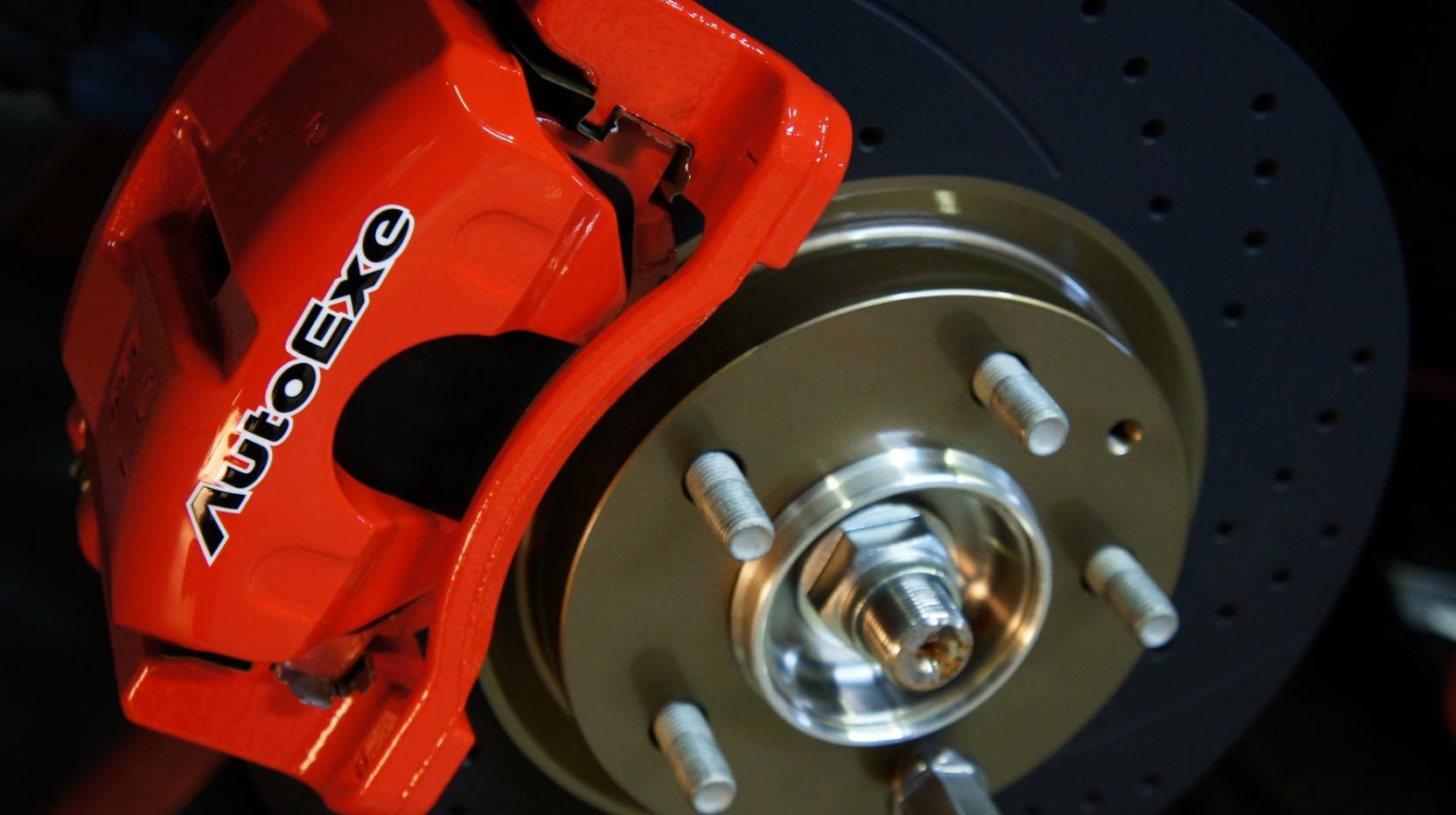 MAZDA CX-5キャリパー塗装COLOR：#001 Italian losso solid ローター