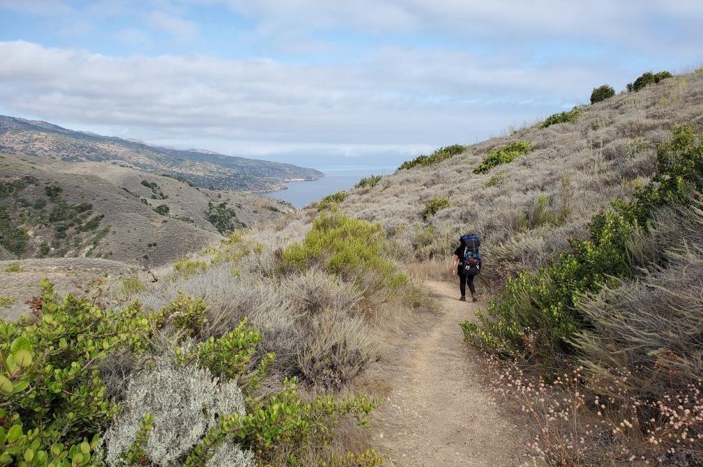 Hike to Del Norte Backcountry Campground via the Del Norte Trail