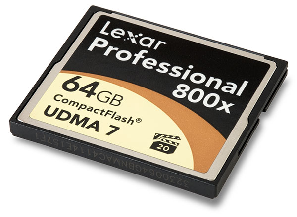 Lexar Professional 800x 64GB CF Card Review - Camera Memory Speed
