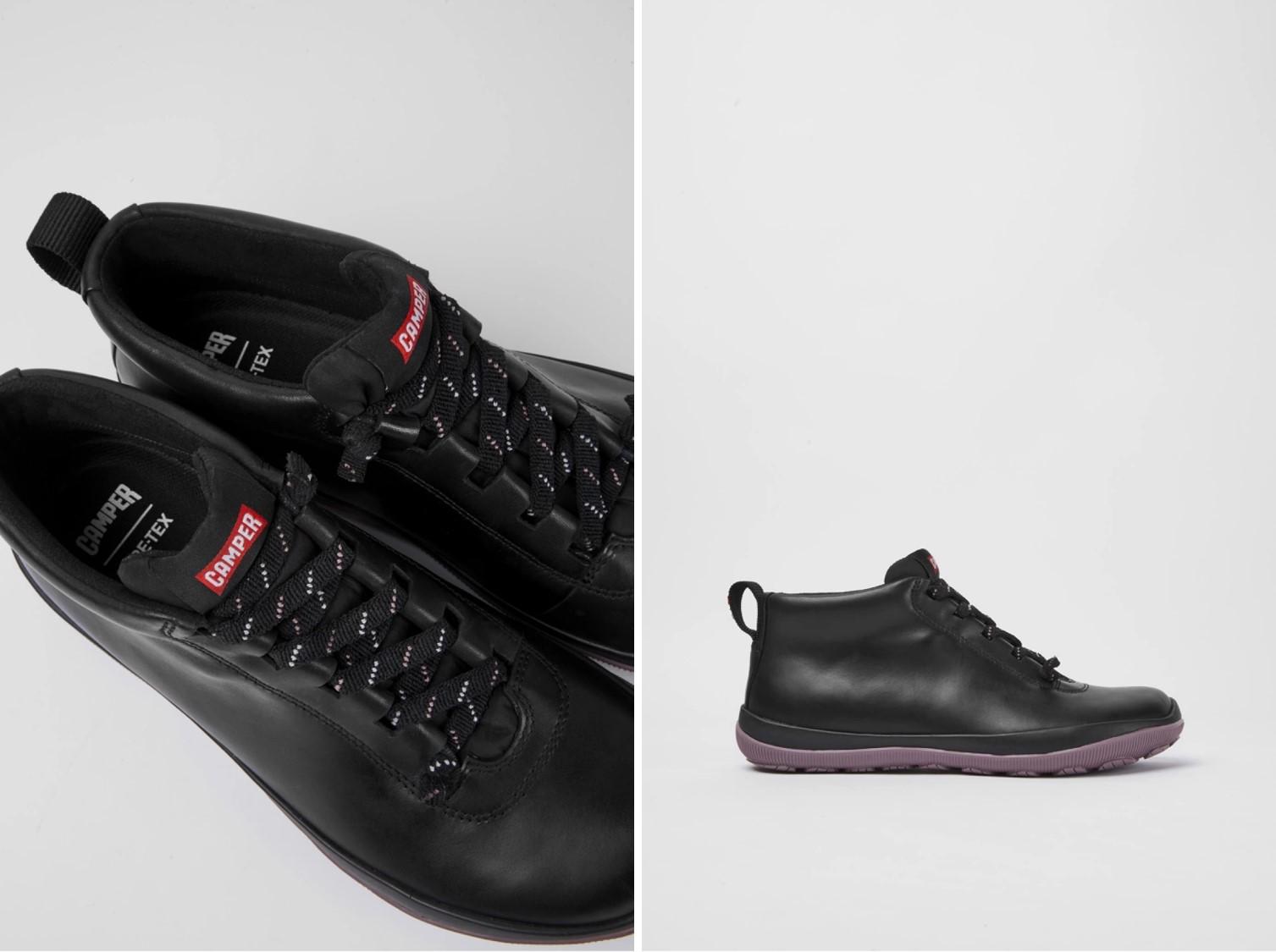 【CAMPER】カンペール（24cm） メリージェーン GORE-TEX 美品 カンペール CAMPER KARST / スニーカー （ブラック） -waja bazar