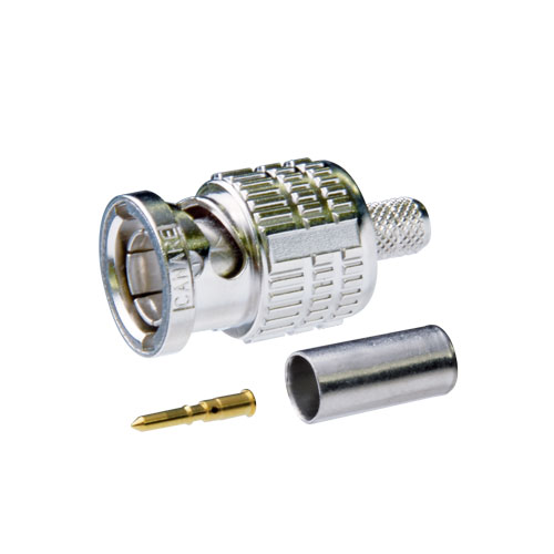 75ΩBNC型プラグ [圧着式][ストレート型] | コネクタ | カナレ電気