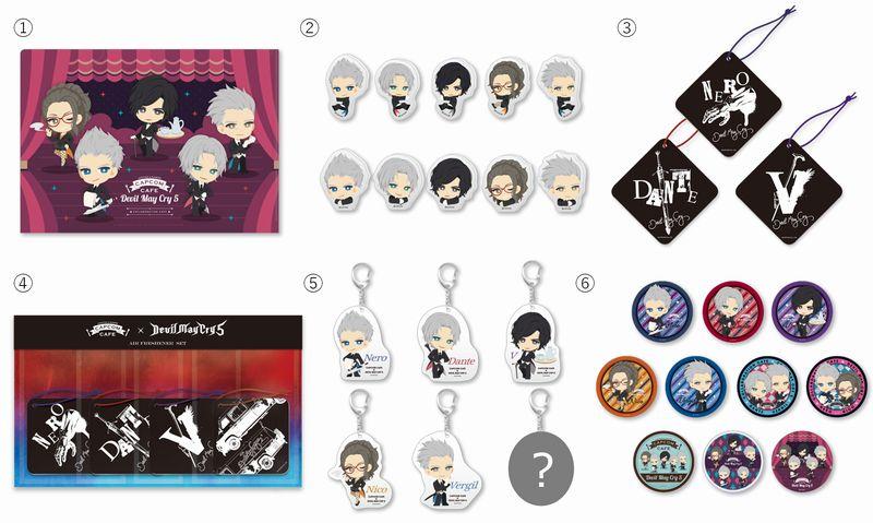 デビルメイクライ ネロ 缶バッジ カプコンカフェ 3弾 カプコンカフェ