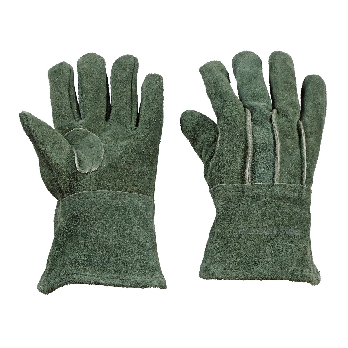 アウトドア ソフトレザーグローブ（オリーブ）S - アウトドア