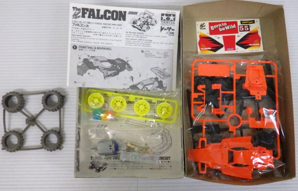 プラモデル買取実績】ミニ四駆ファルコンJr.やスーパーセイバーJr.の