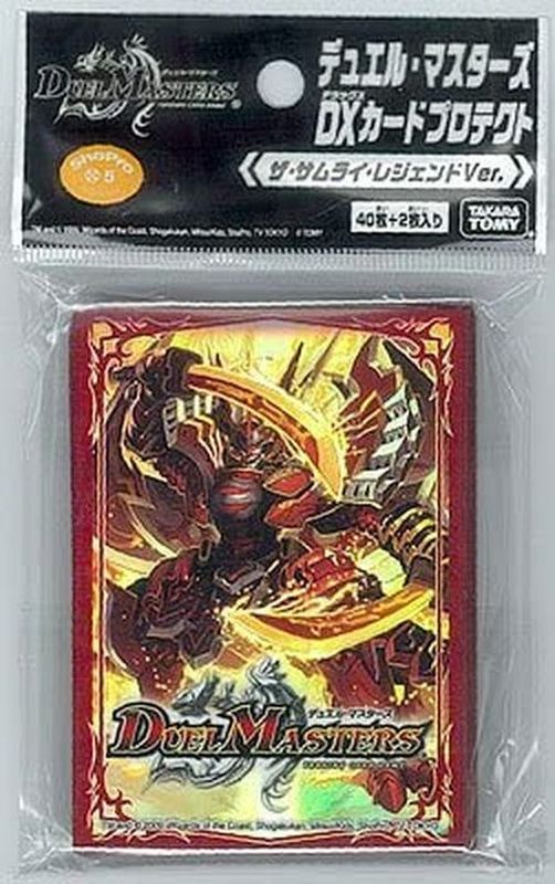 デュエルマスターズ 赤白サムライ スリーブ ラフルルなし❗️ デュエル