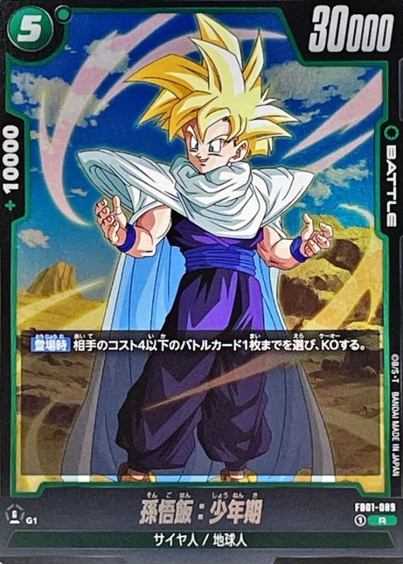 孫悟飯 少年期 孫悟飯：少年期 孫悟飯（少年期） | Z戦士