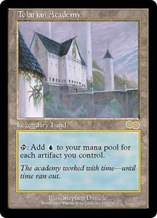 EX]トレイリアのアカデミー/Tolarian Academy《日本語》【USG】