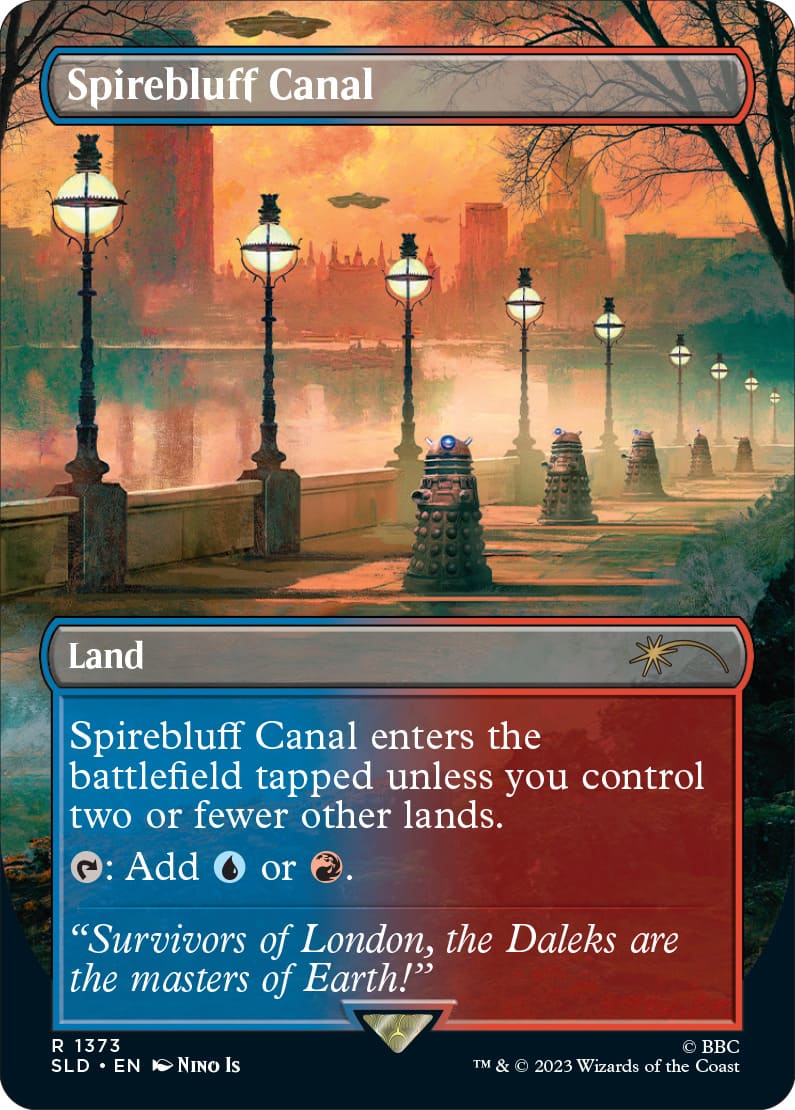 FOIL)(1373)尖塔断の運河/Spirebluff Canal《英語》【SLD】