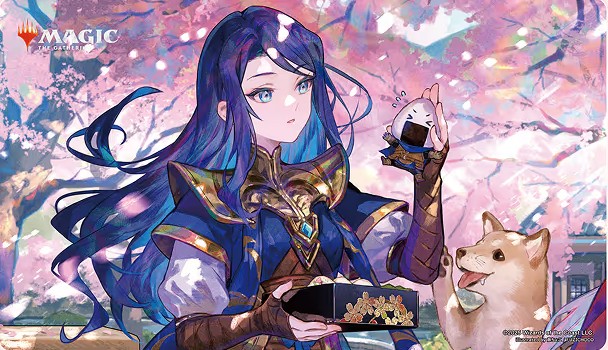 MTG 放浪皇のお花見キャンペーン 放浪皇＆ナーセット プレイマット