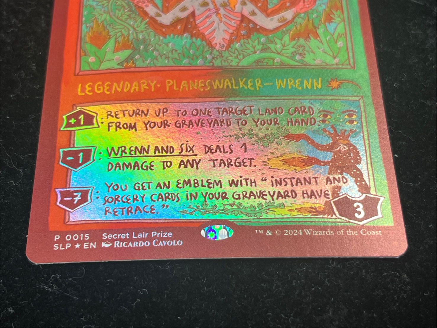 FOIL)(0015)レンと六番/Wrenn and Six《英語》【Secret Lair Showdown】