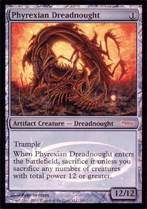 FOIL)ファイレクシアン・ドレッドノート/Phyrexian Dreadnought《英語
