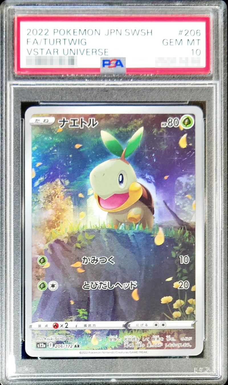 PSA10鑑定済〕ナエトル【AR】{206/172}
